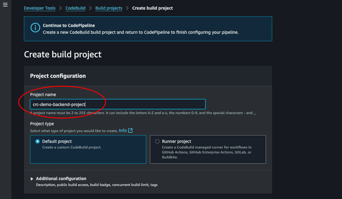 Create project 1