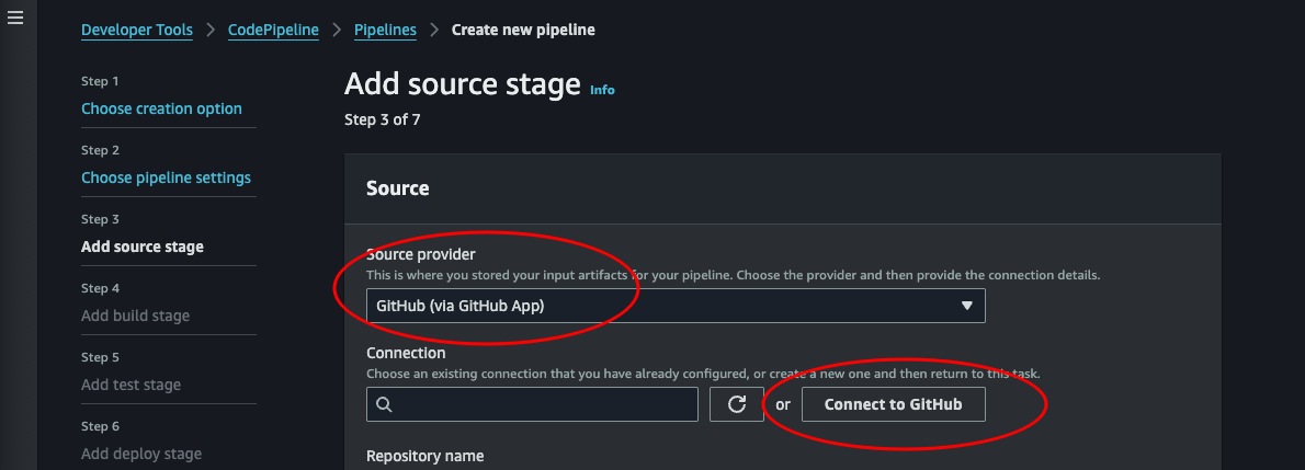 Source stage 1