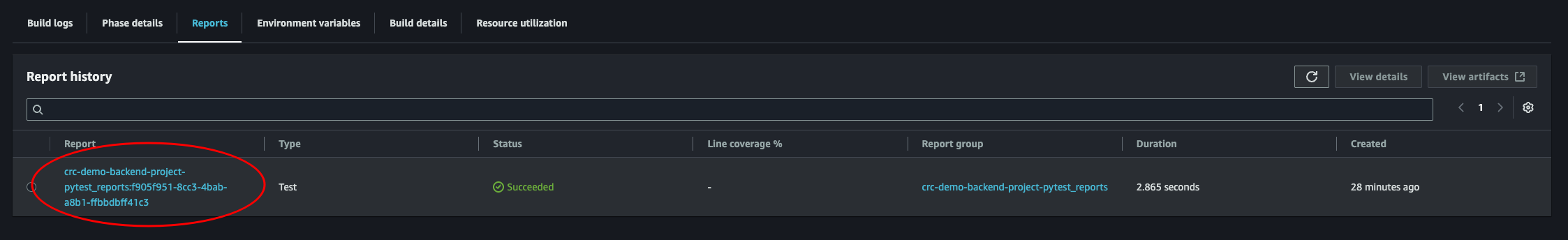 Pipeline report
