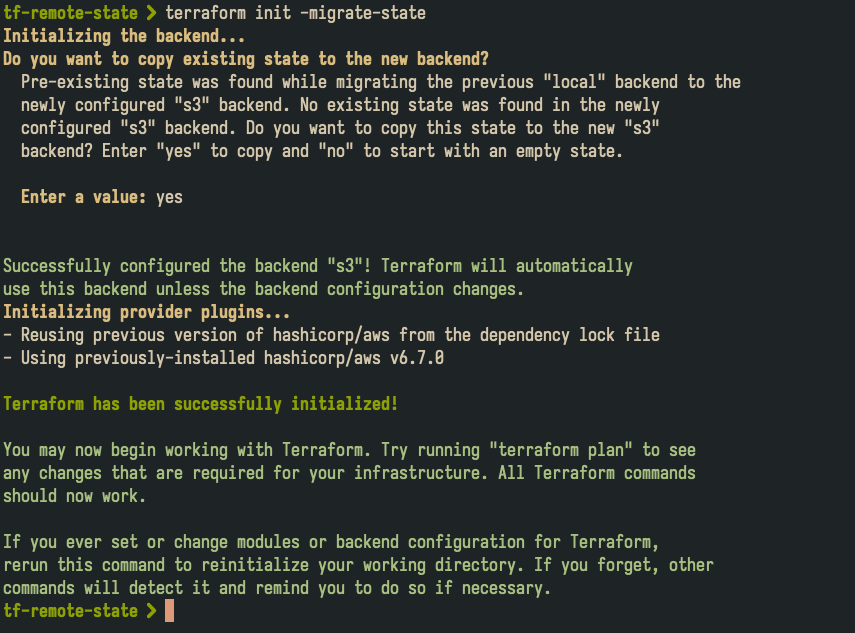 Migrating state